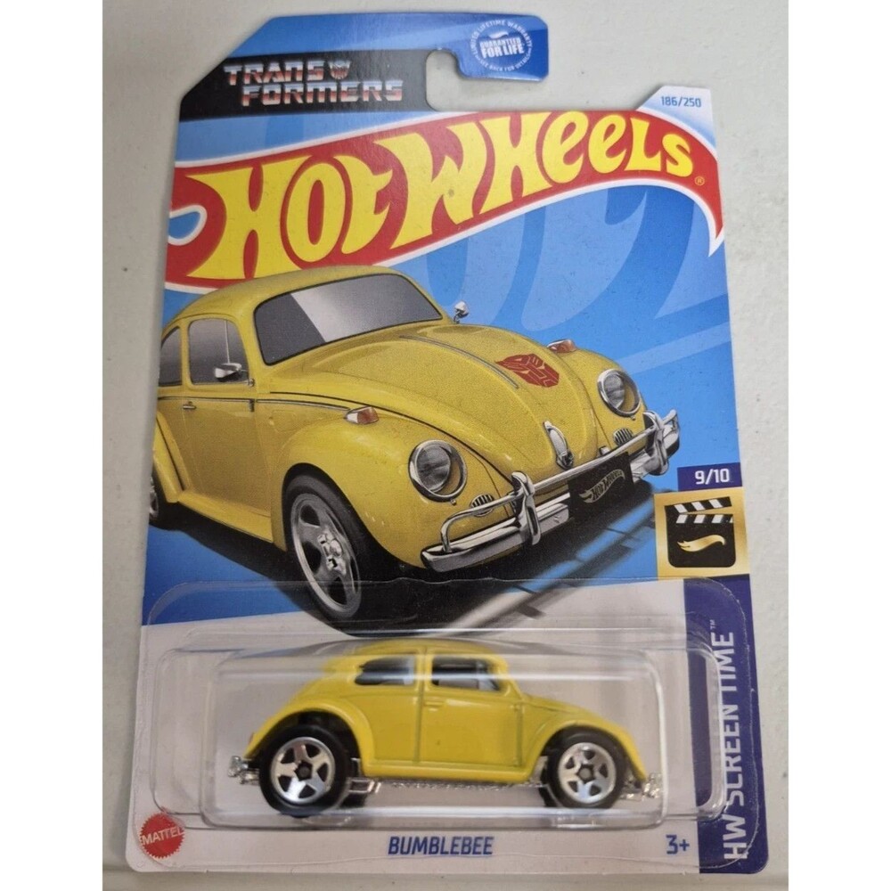 2024 Hot Wheels Transformers - Bumblebee - HW Screen Time 9/10 - Yellow MOMC